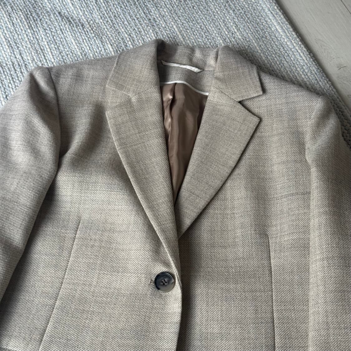 COS 코스 테일러드 킹트윌 자켓 MANTECO 상품이미지2