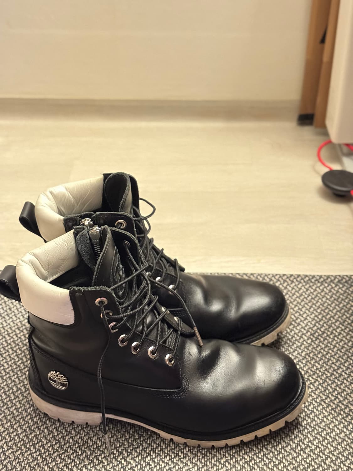 290) 팀버랜드 스투시 6인치 블랙 상품이미지9