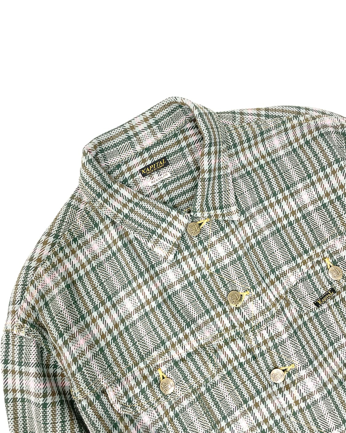 20SS KAPITAL PLAID CHECK TRUCKER / 44 상품이미지1