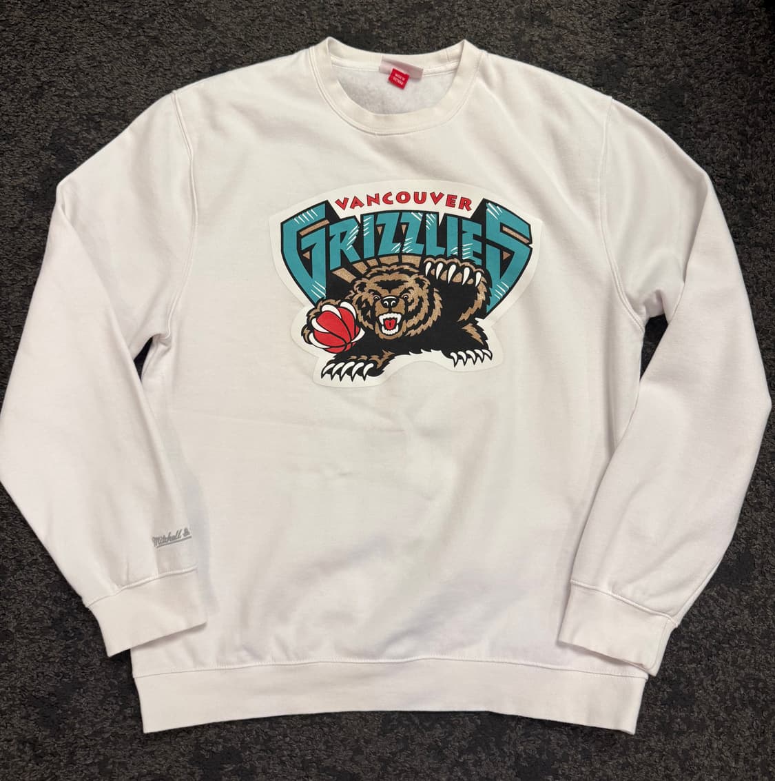 (XL) 미첼엔네스 NBA 빈티지 밴쿠버 그리즐리스 크루넥 맨투맨 상품이미지1