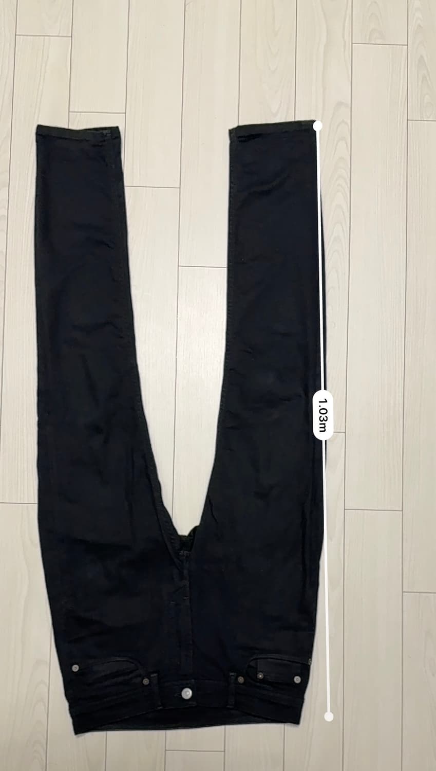 아크네 노스 스테이블랙 29/30 수선x B00152 상품이미지8