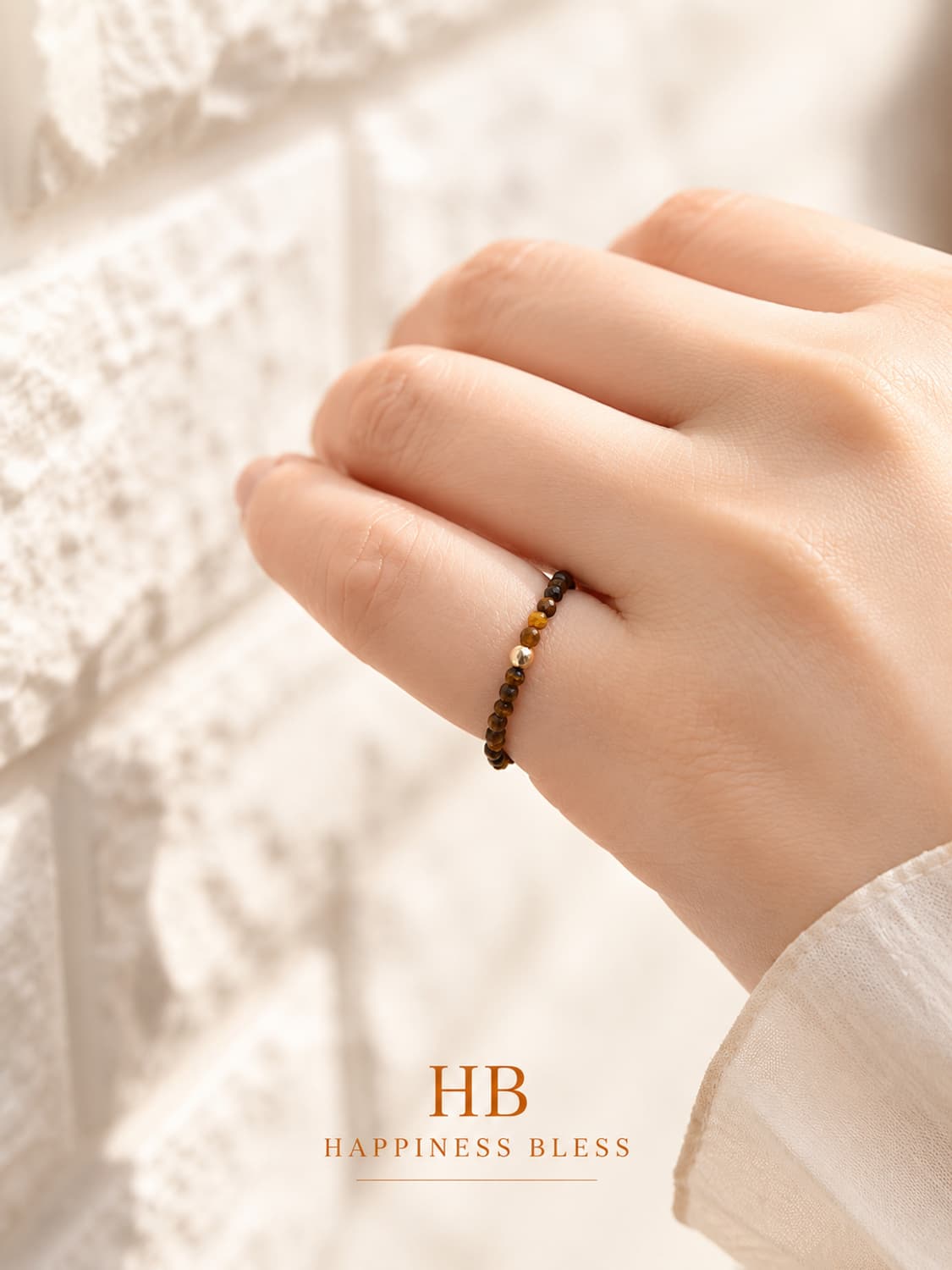 호안석 원석반지 | 14K 골드필드 포인트 상품이미지2