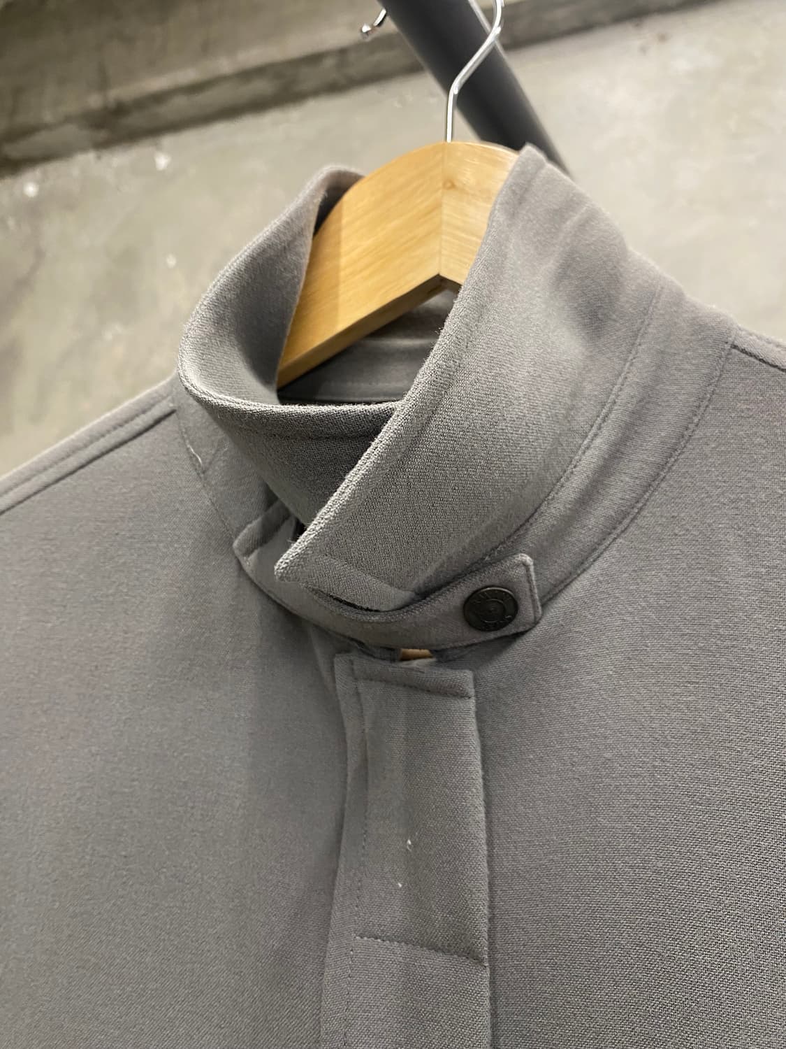 [44] 90s 조르지오 아르마니 아카이브 피스 폴리쉘 셔츠 자켓 상품이미지4