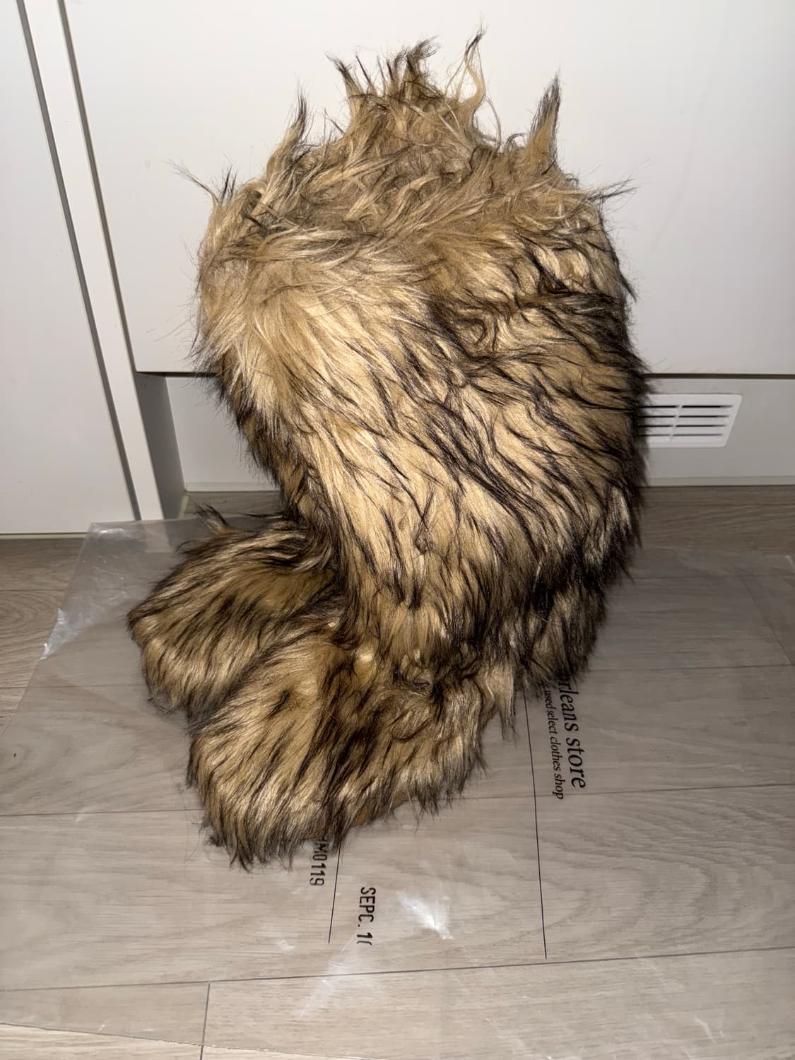 ZARA 퍼 부츠 상품이미지1