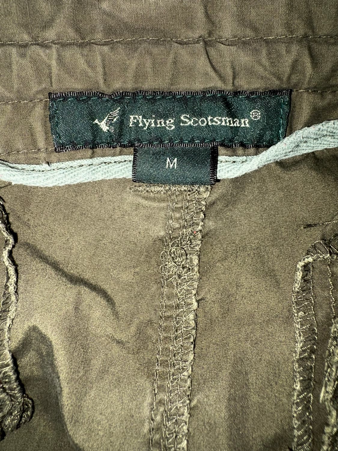 Flying Scotsman 카키 멀티포켓 카고 반바지 상품이미지3