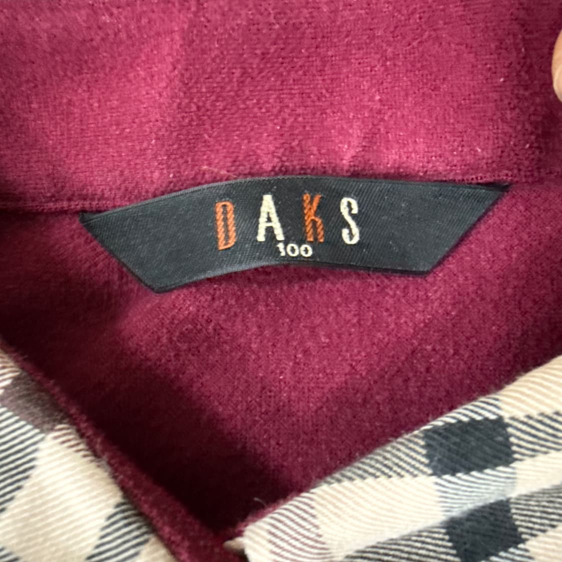 100 닥스 카라 긴팔 티셔츠 0327T 상품이미지3