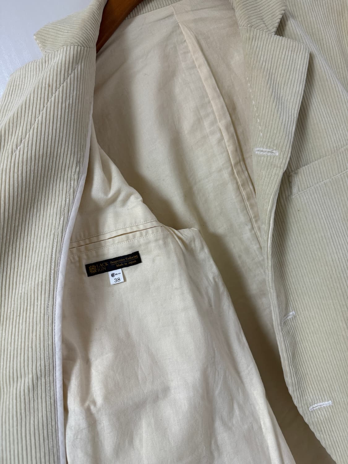 Black Sign 블랙사인 테일러드 코듀로이 재킷 상품이미지4