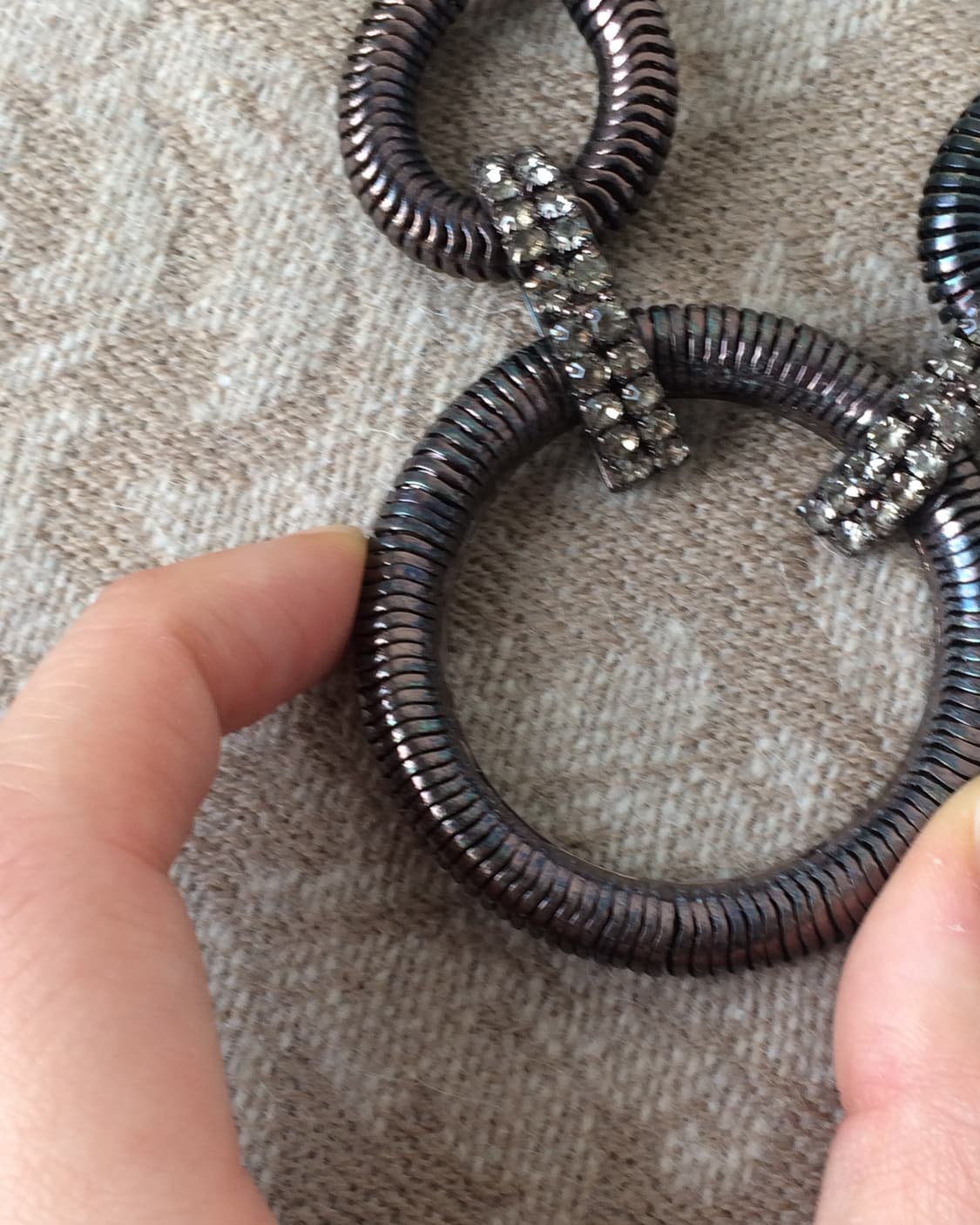 metal o ring necklace 상품이미지6