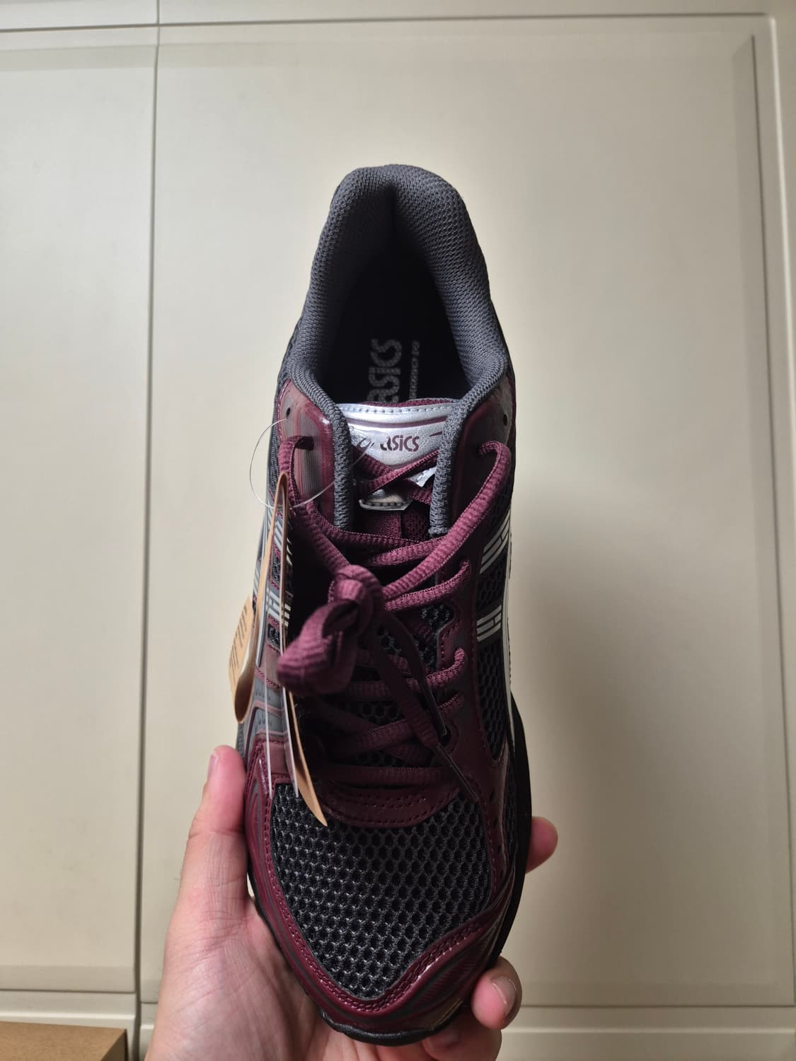 [새상품/270] 아식스 젤 카야노 14 옵시디언 그레이/퓨어 실버 상품이미지2