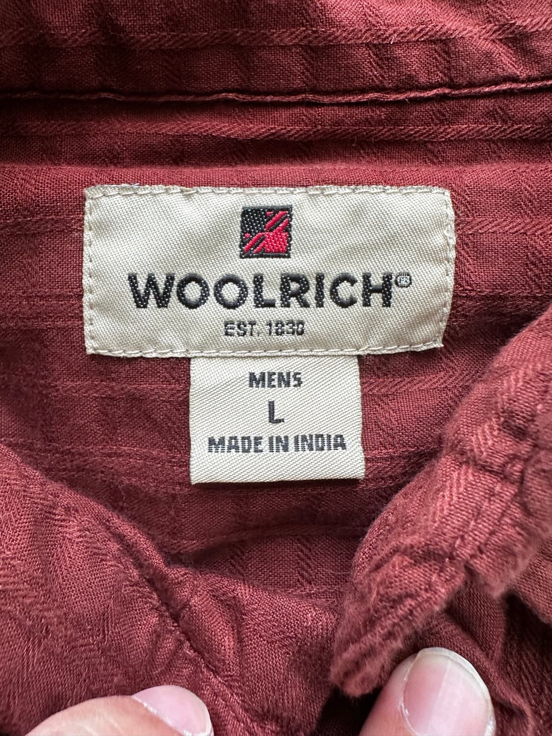 Woolrich 00‘s button down check shirt 상품이미지3