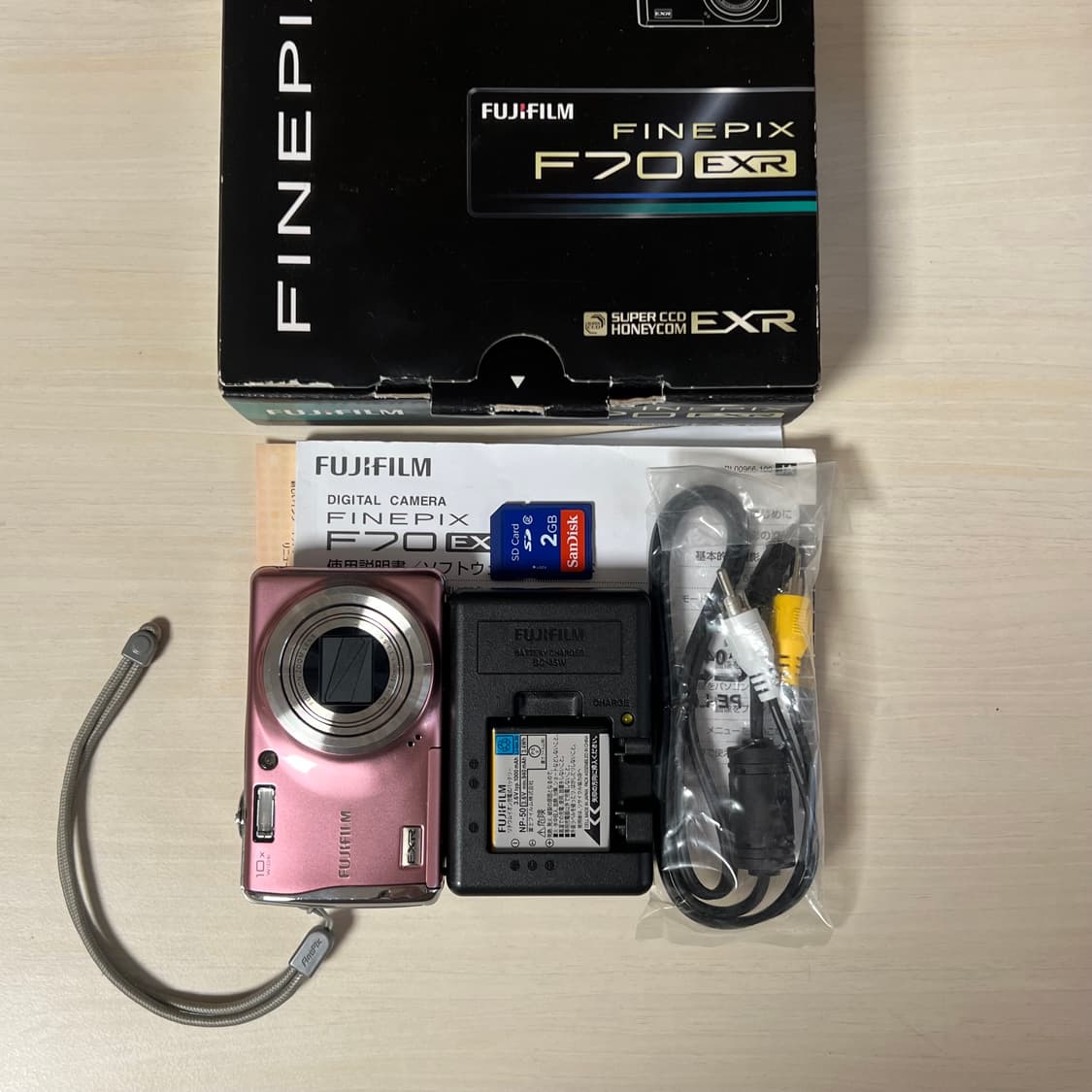 *풀박스* fujifilm f70exr 후지필름 파인픽스 핑크 빈티지디카 상품이미지7