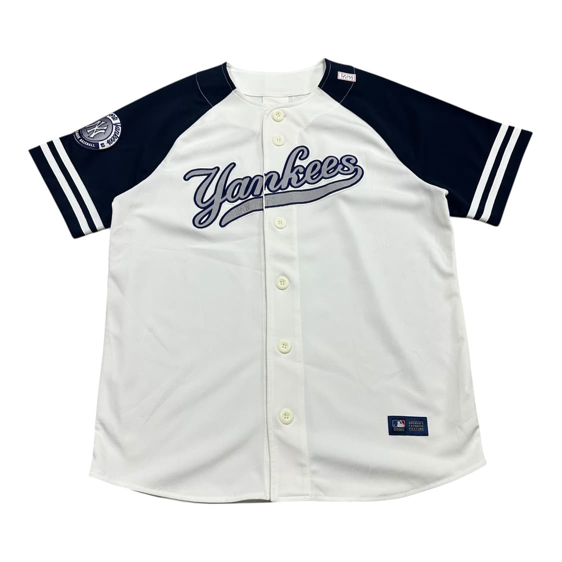 ✨ (바배) MLB 뉴욕 양키즈 배색 야구 유니폼 상품이미지1