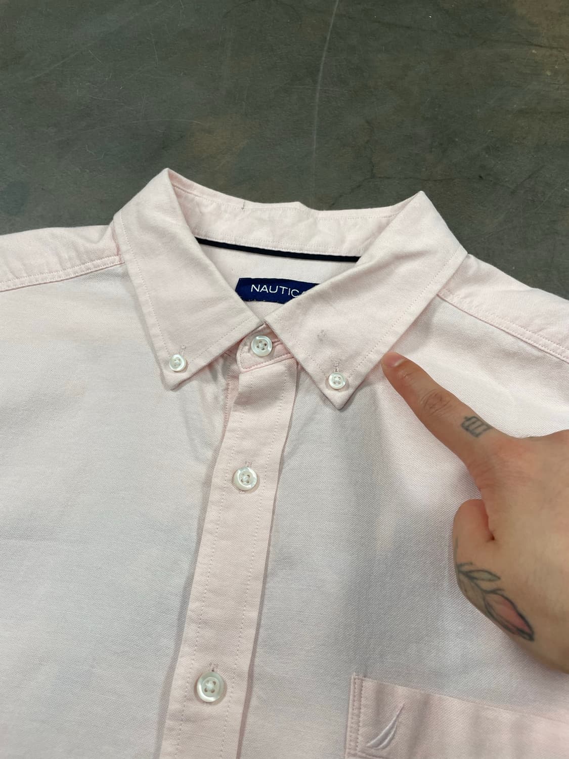 노티카 포켓 반팔 셔츠 상품이미지3