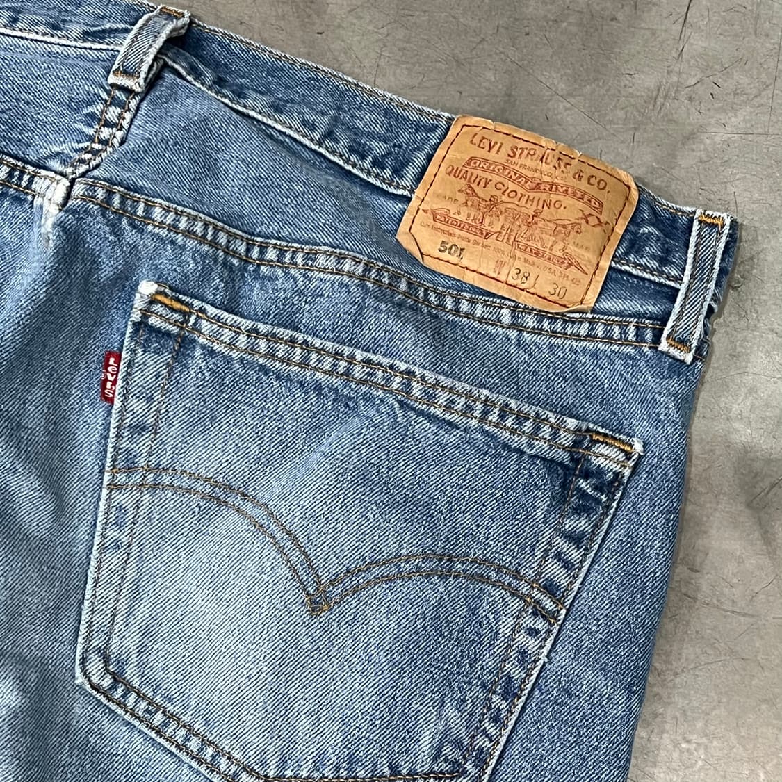  USA 리바이스 501 데님 팬츠 y14664 상품이미지6