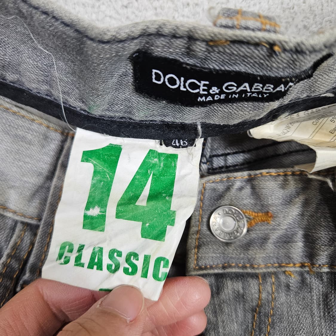 돌체앤가바나 워시드 데님 46 상품이미지7