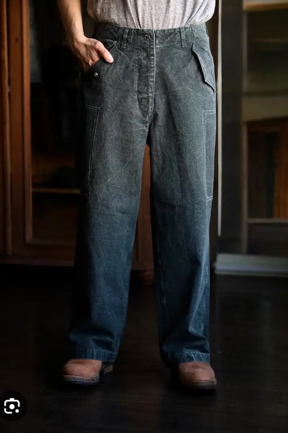 (새상품) A.presse 아프레쎄 M-51 커스텀팬츠 올리브 2사이즈 상품이미지2