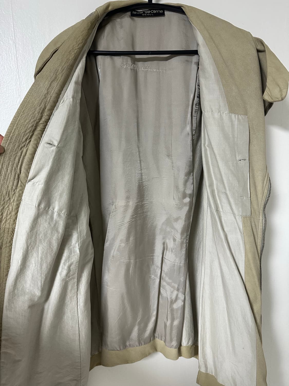 릭오웬스 꼬르소꼬모 램스킨자켓 상품이미지3