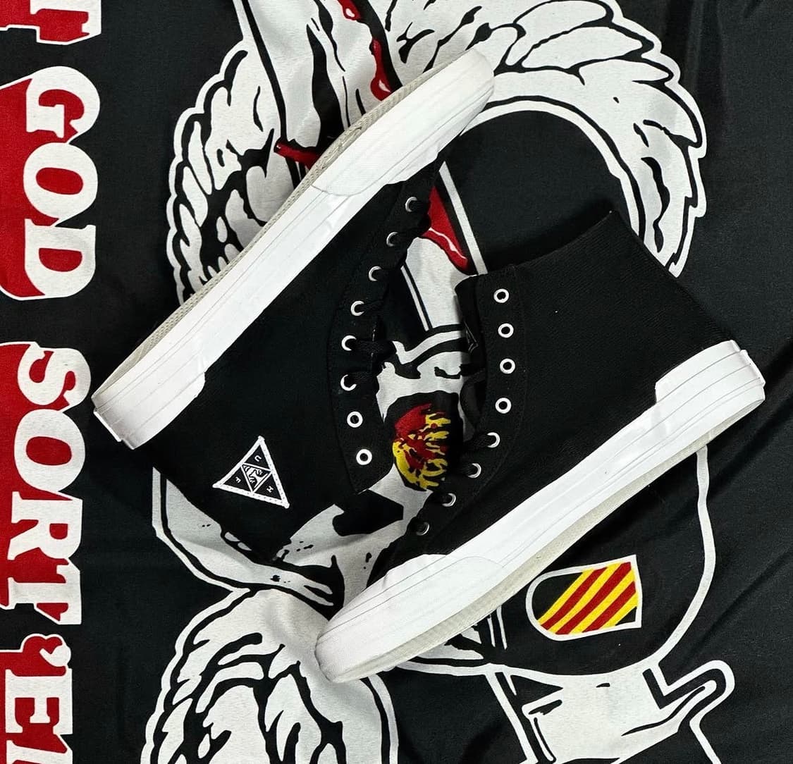 허프 x 오베이 클래식 하이 검정색 상품이미지2