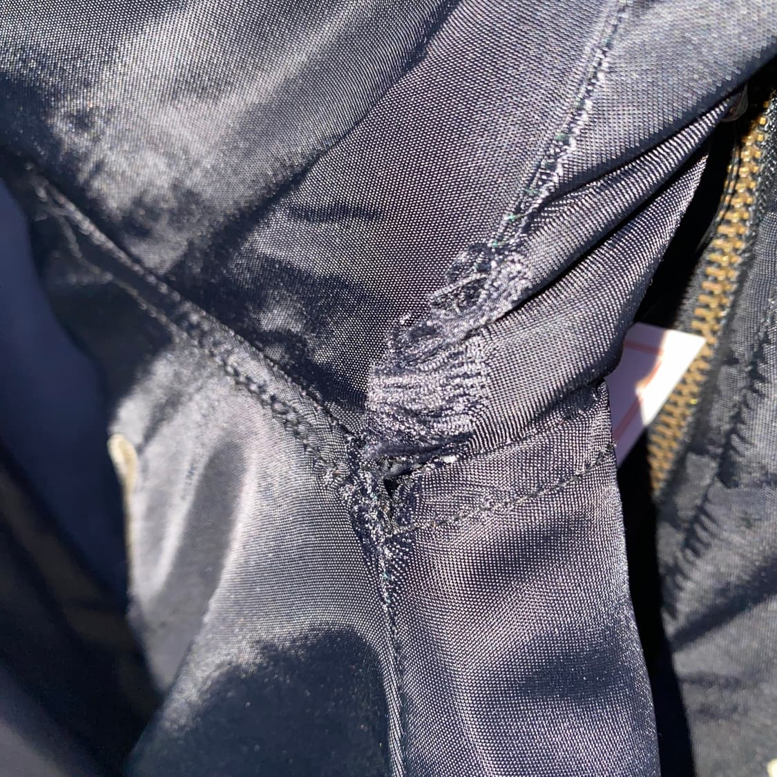 Force J 빈티지 패치 MA-1 항공점퍼 B4280 상품이미지10