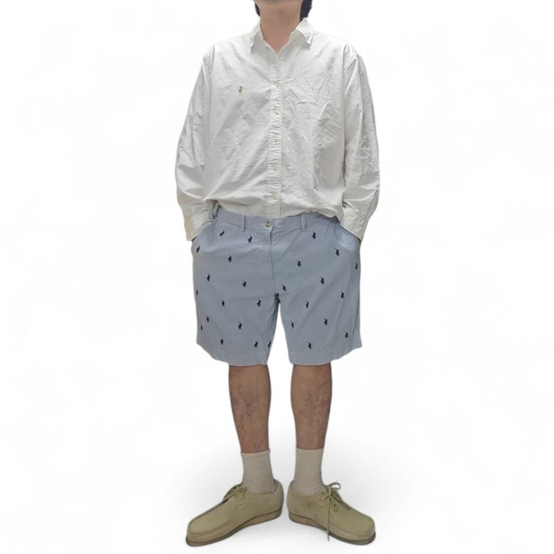 폴로 랄프로렌 포니 쇼츠 반바지 38 M0255 상품이미지2