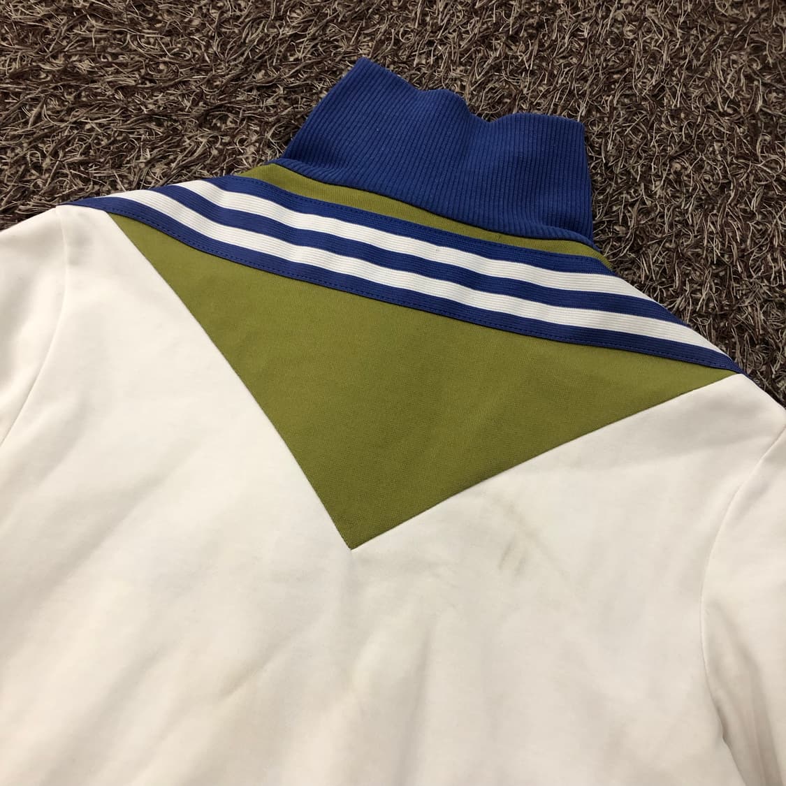 아디다스 흰파 파이어버드 화이트 져지 트랙 자켓 상품이미지9