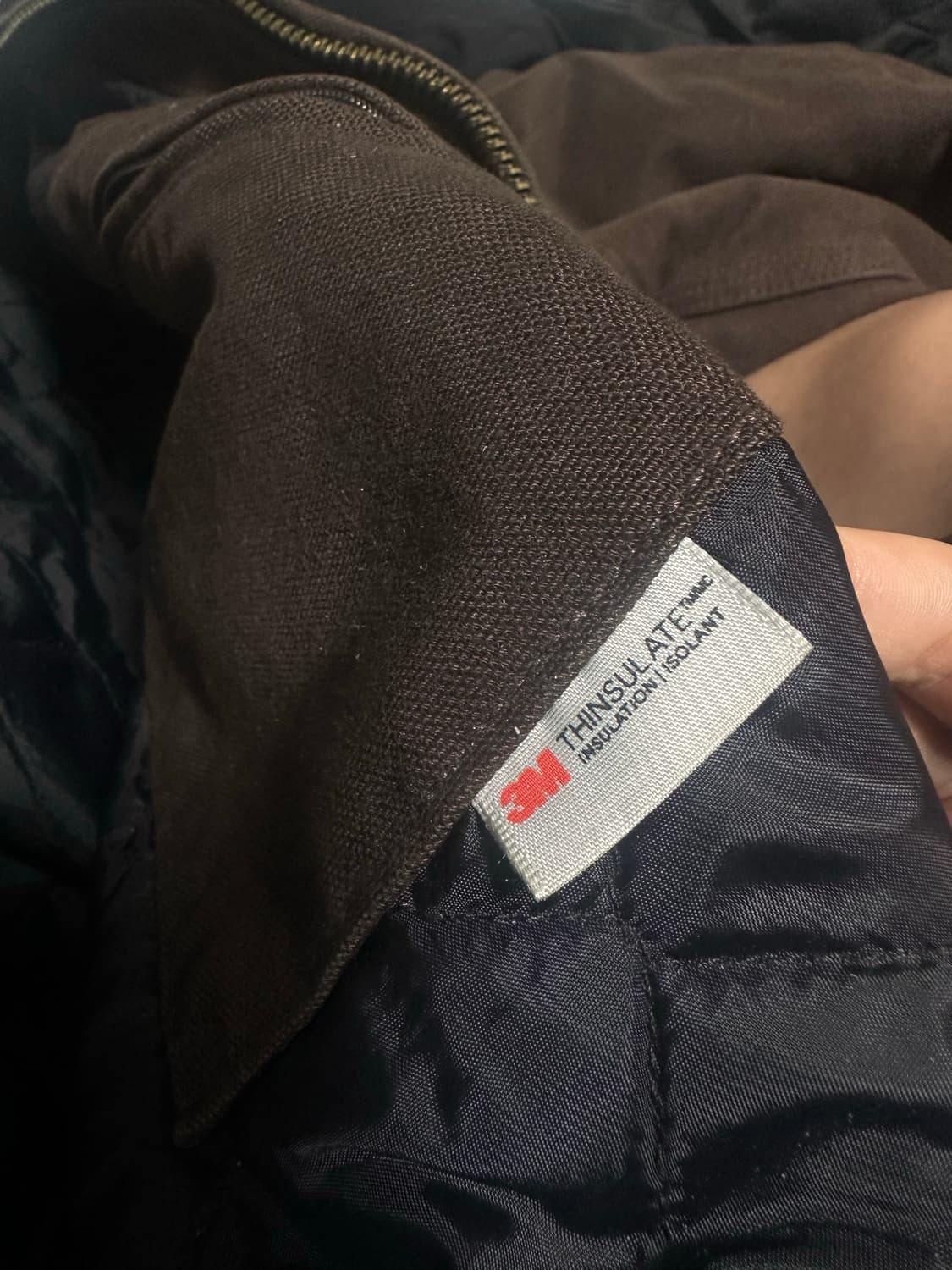 칼하트 덕액티브 자켓 다크브라운 xl  상품이미지3