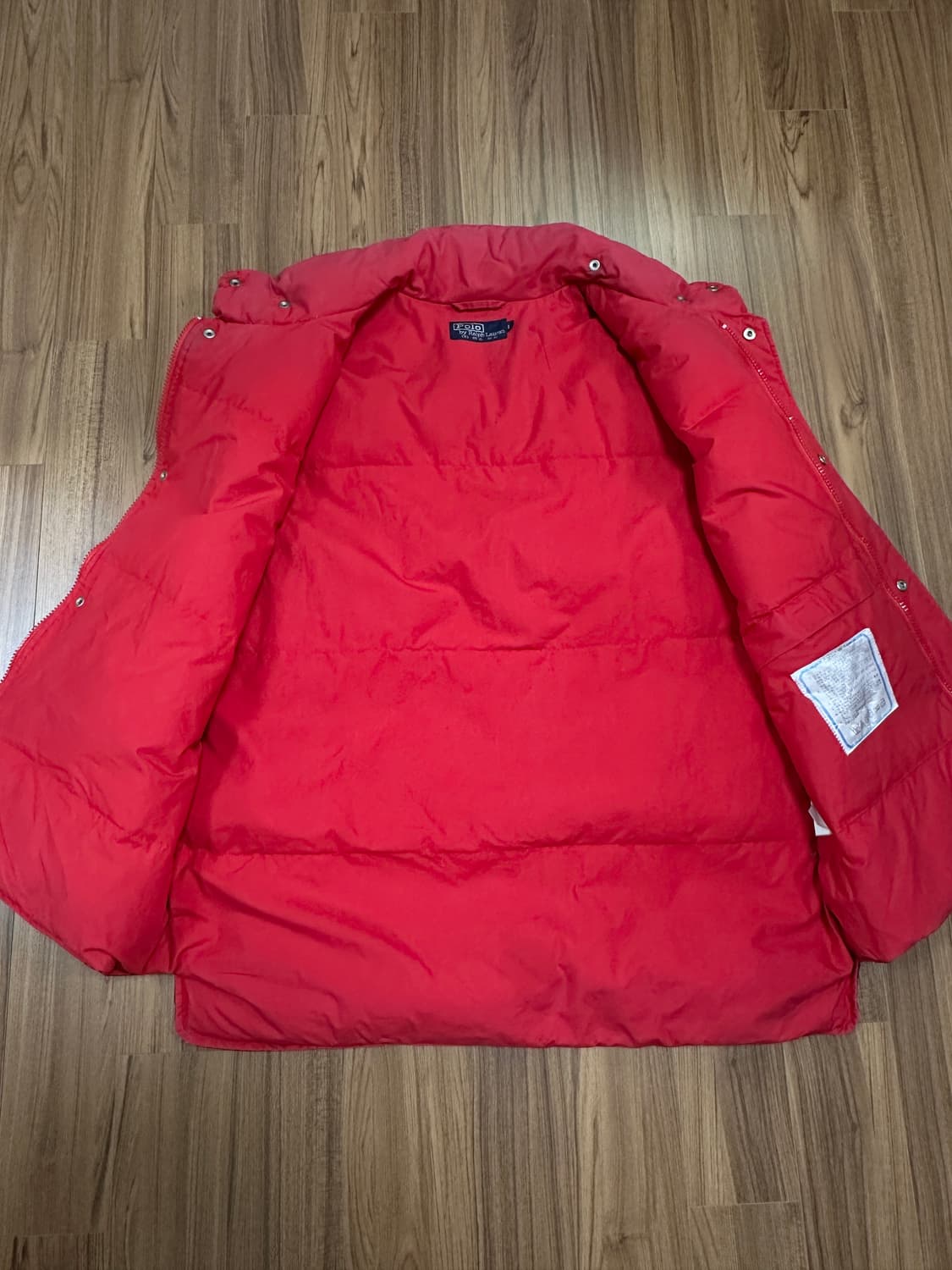 80s 폴로 수어사이드 스키 패딩베스트 L 상품이미지7