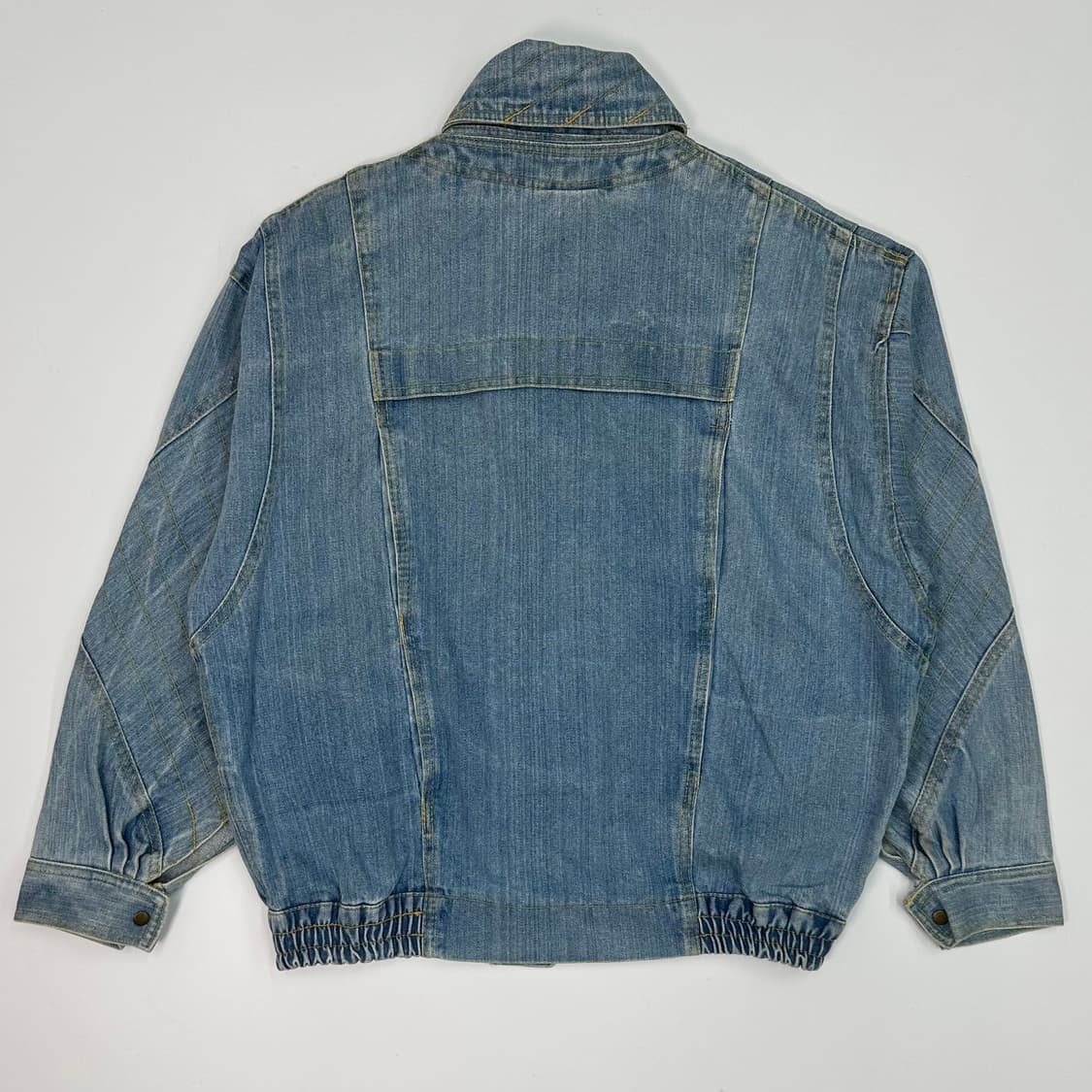 90’s unique vintage denim jacket 상품이미지5