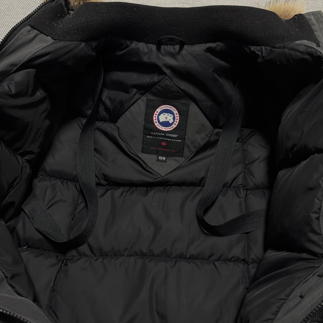 캐나다구스 우먼스 퍼 롱패딩 XS 상품이미지4