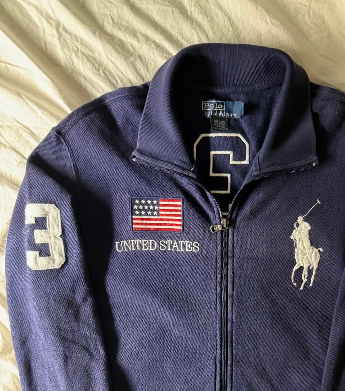 폴로 빅포니 성조기 집업 상품이미지1