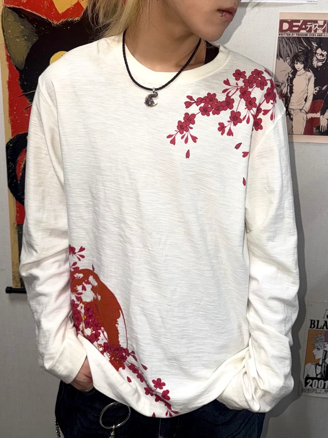 카라쿠리타마시 오리엔탈 용 자수 롱 슬리브 xl 상품이미지2