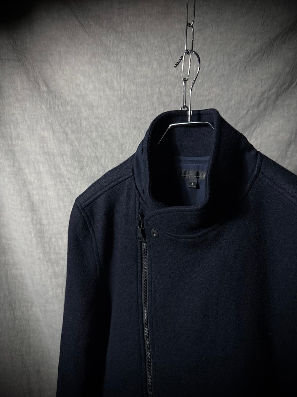 Schlussel Asymmetric Wool Jacket 상품이미지2