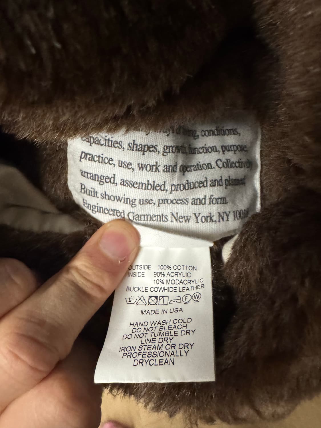 엔지니어드가먼츠 리버시블 코트  상품이미지6