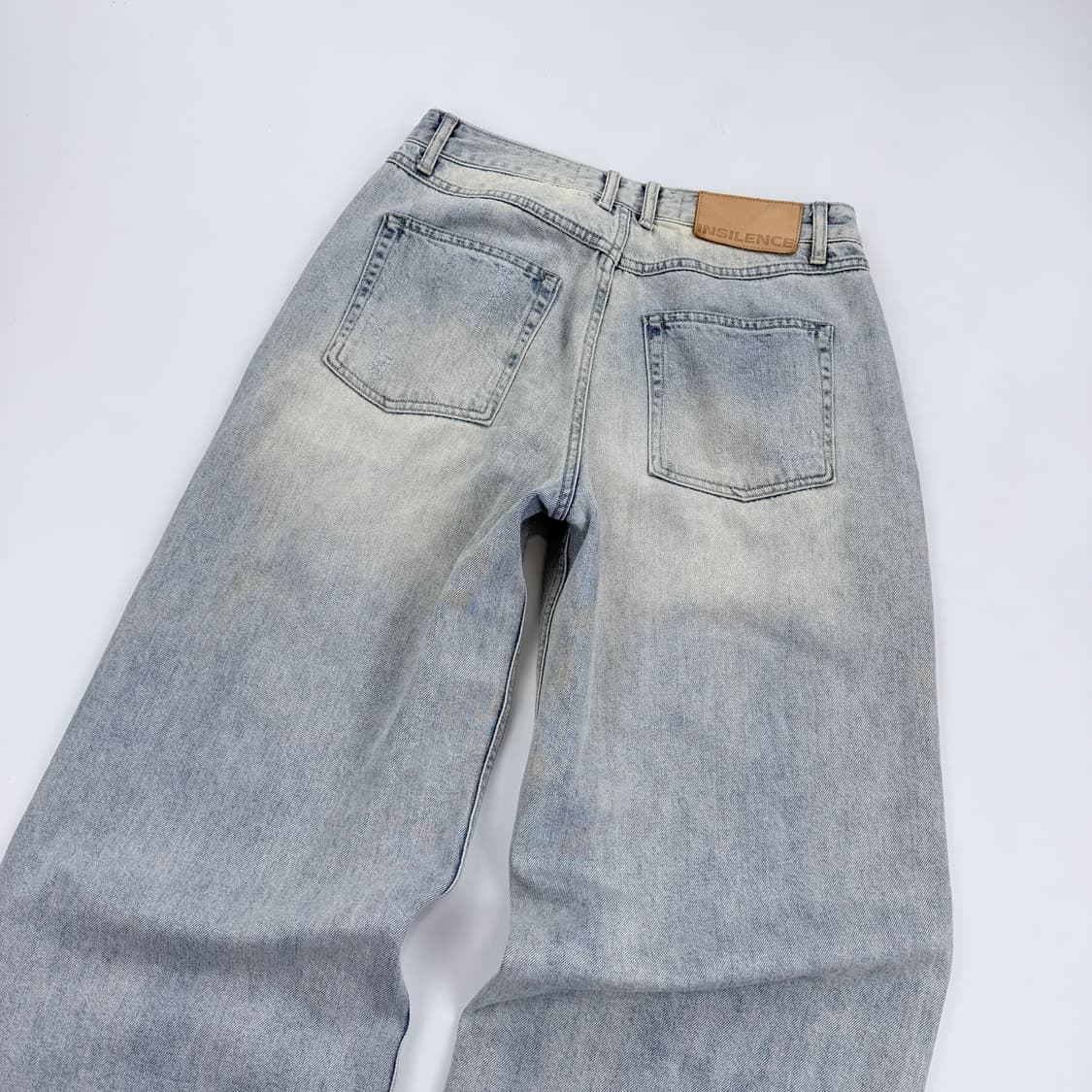 인사일런스 와이드 데님팬츠 상품이미지8