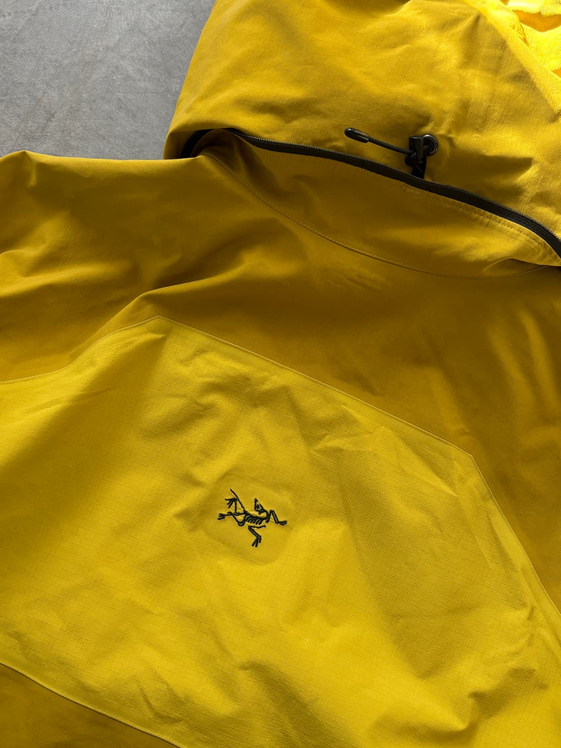 Arc'teryx 아크테릭스 옐로우 스팅레이 고어텍스 자켓 상품이미지9