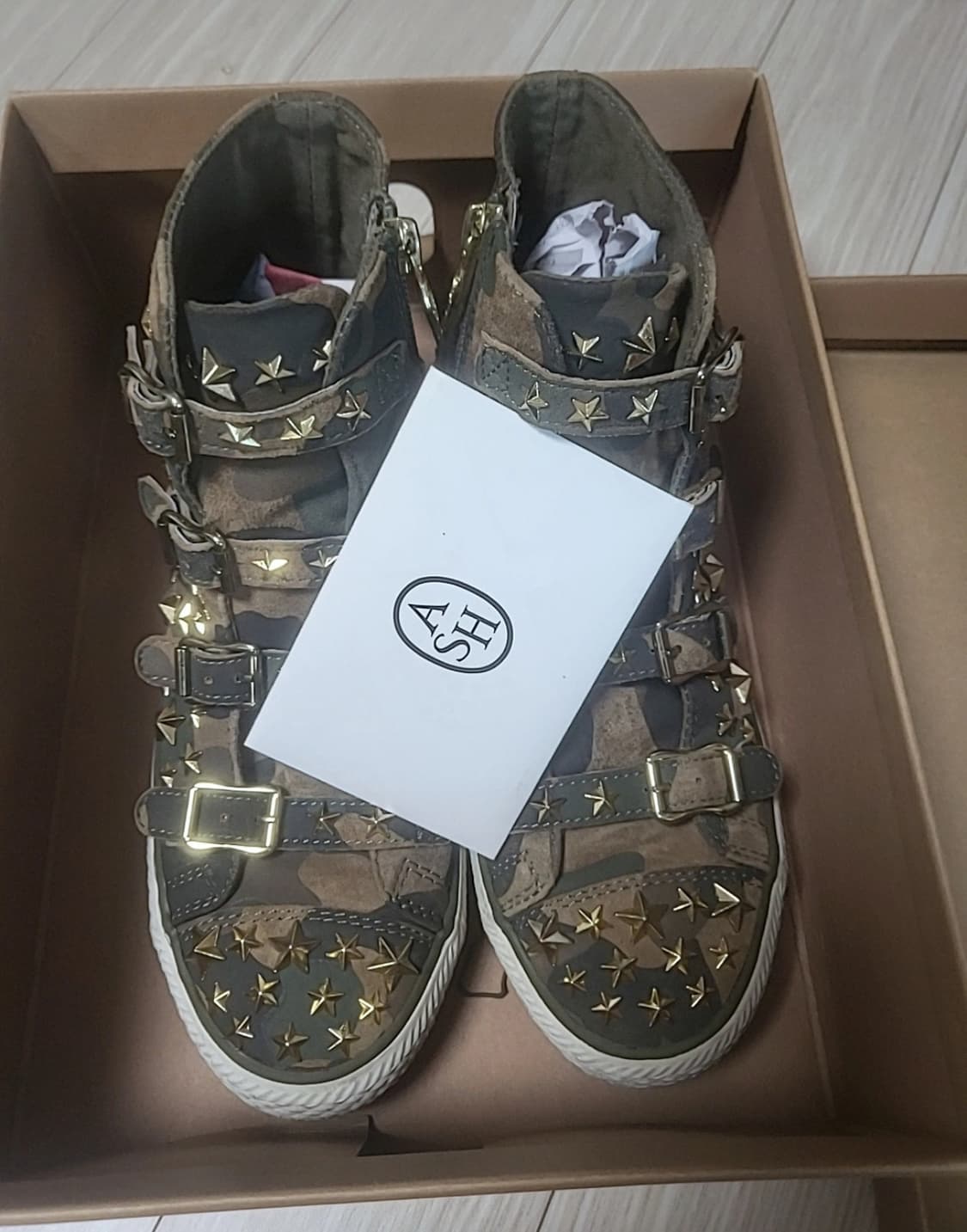 Ash 아쉬 카모 스타 하이탑 스니커즈  상품이미지2