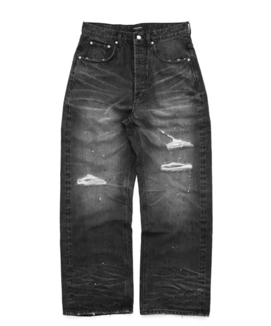 파프롬왓 워시드 데님팬츠 m 상품이미지1