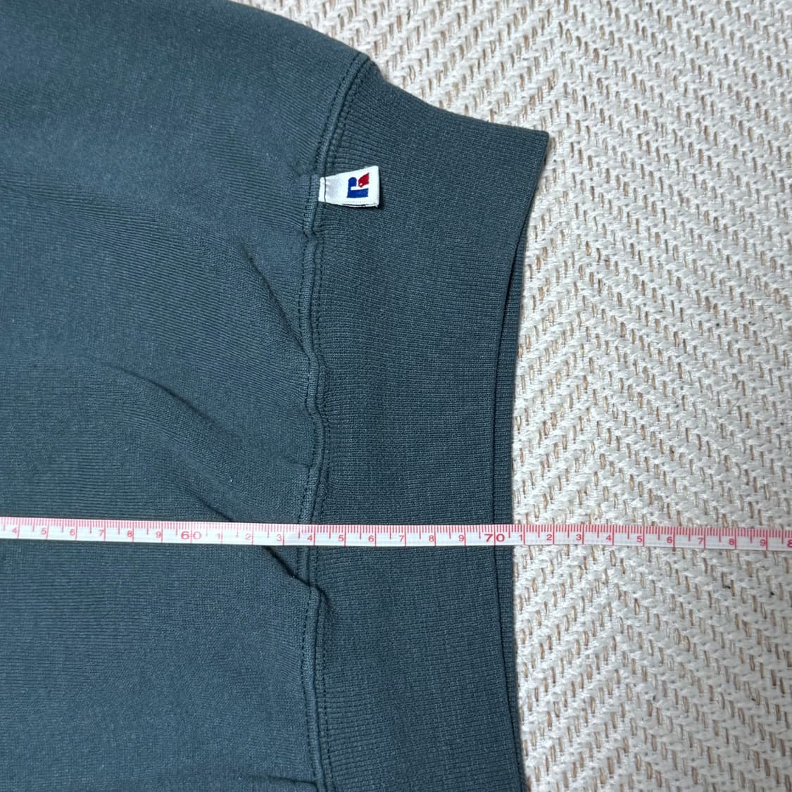 (XXL) 00s 빈티지 러셀 애슬레틱 다크그린 맨투맨 상품이미지5