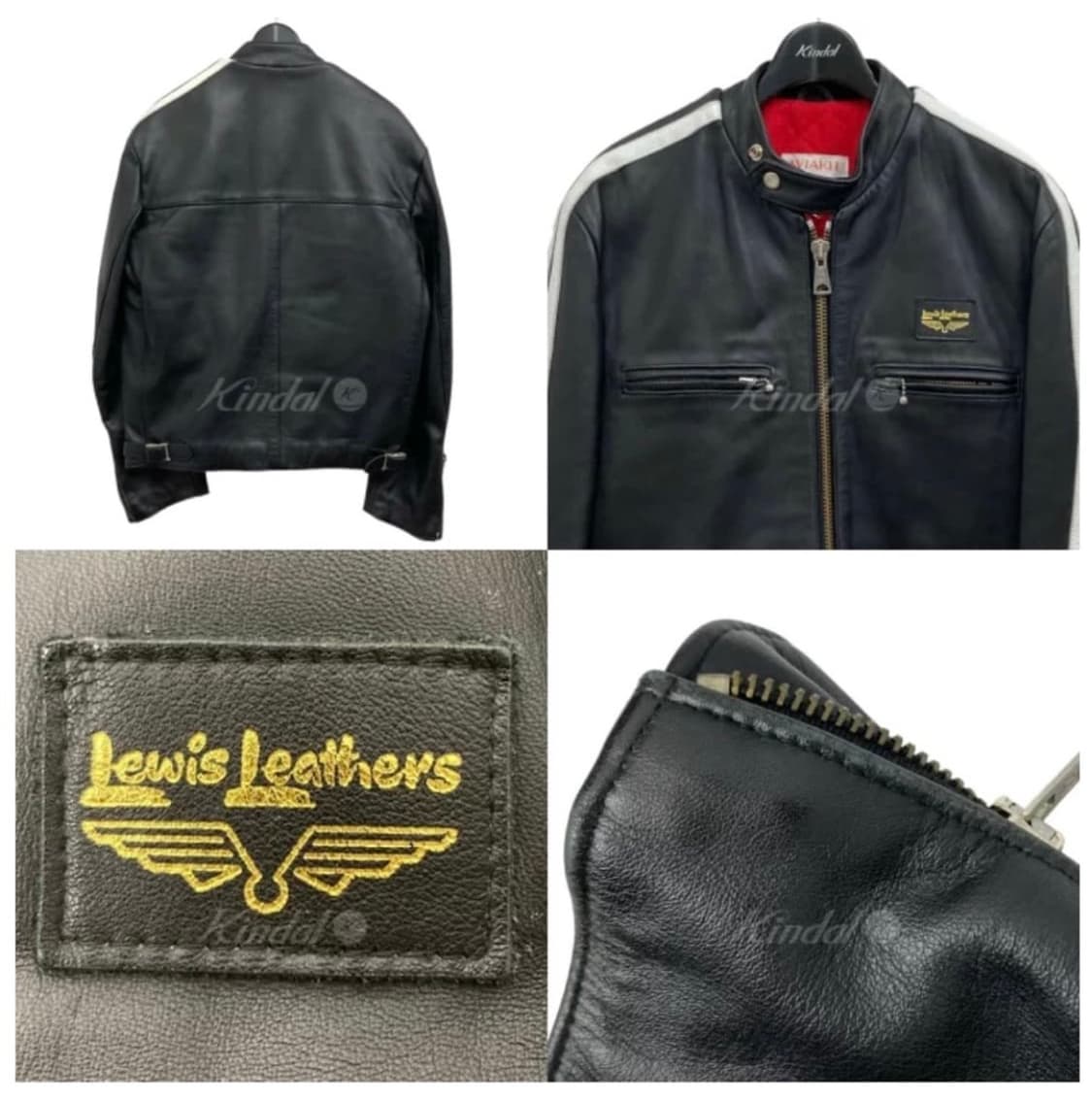 Lewis Leathers AVIA KIT 스포츠맨 레더 재킷 상품이미지4