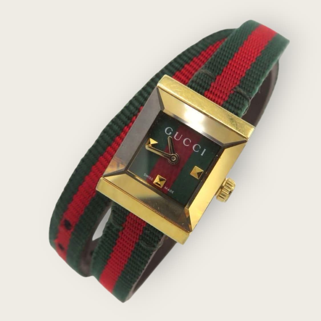 구찌 여성용 나토가죽밴드시계 YA128527 상품이미지3