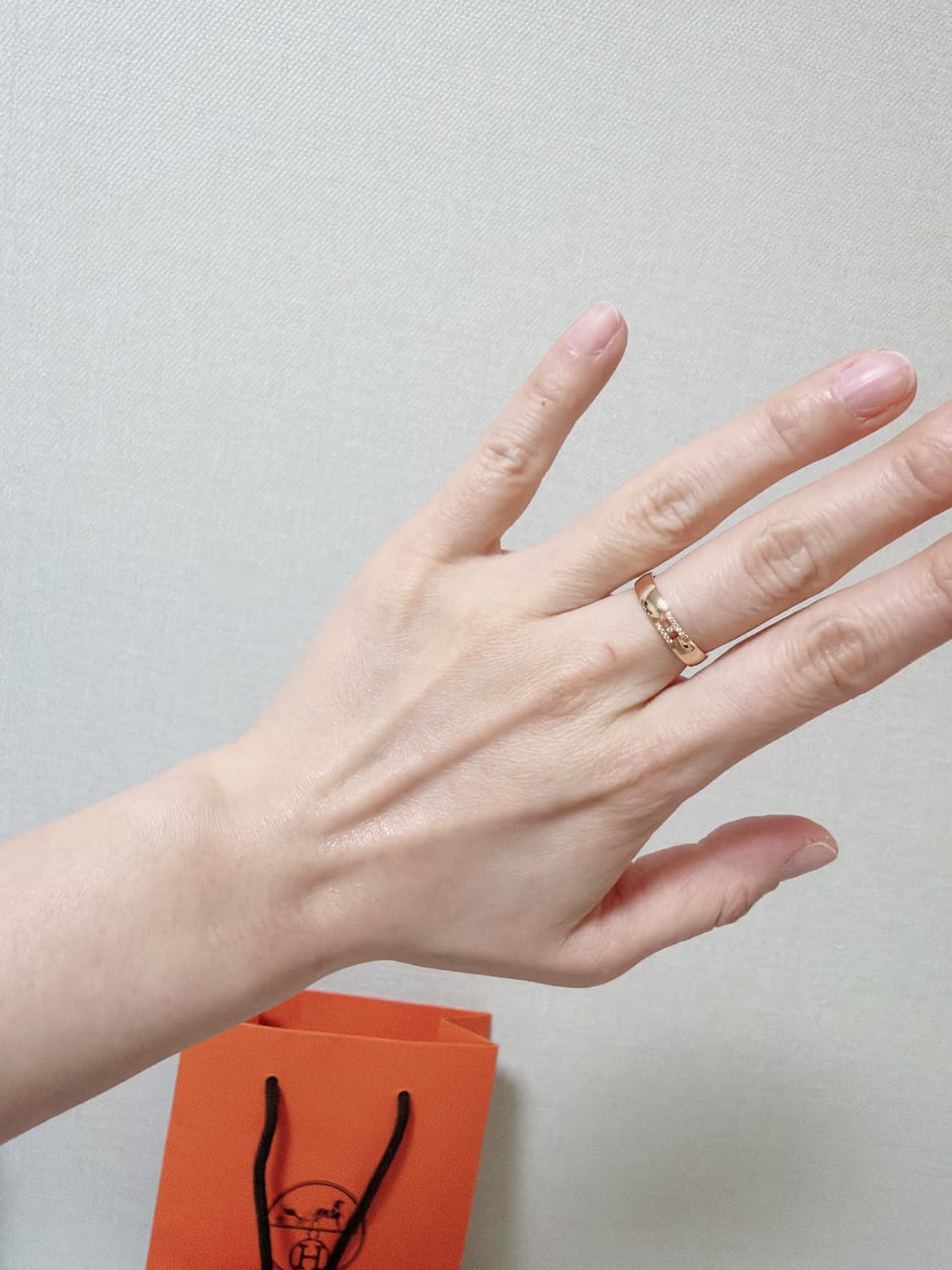 에르메스 에버 헤라클래스 웨딩 밴드 링 50호 상품이미지6