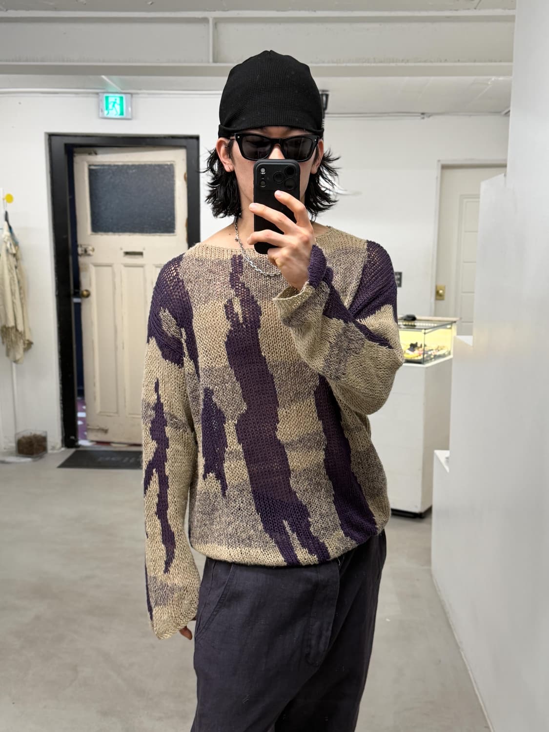 UMBERTO GINOCCHIETTI 린넨 니트 상품이미지1