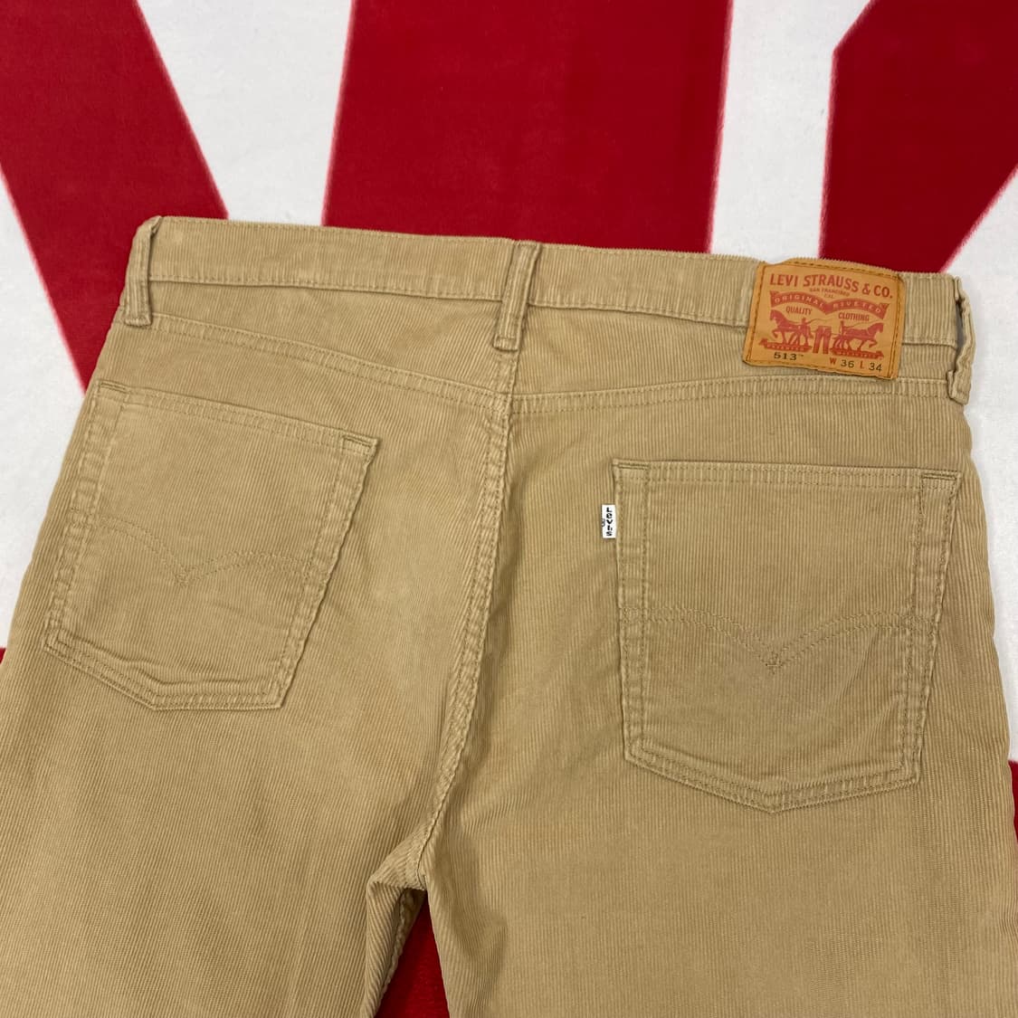 리바이스 513 코듀로이팬츠 36 상품이미지4