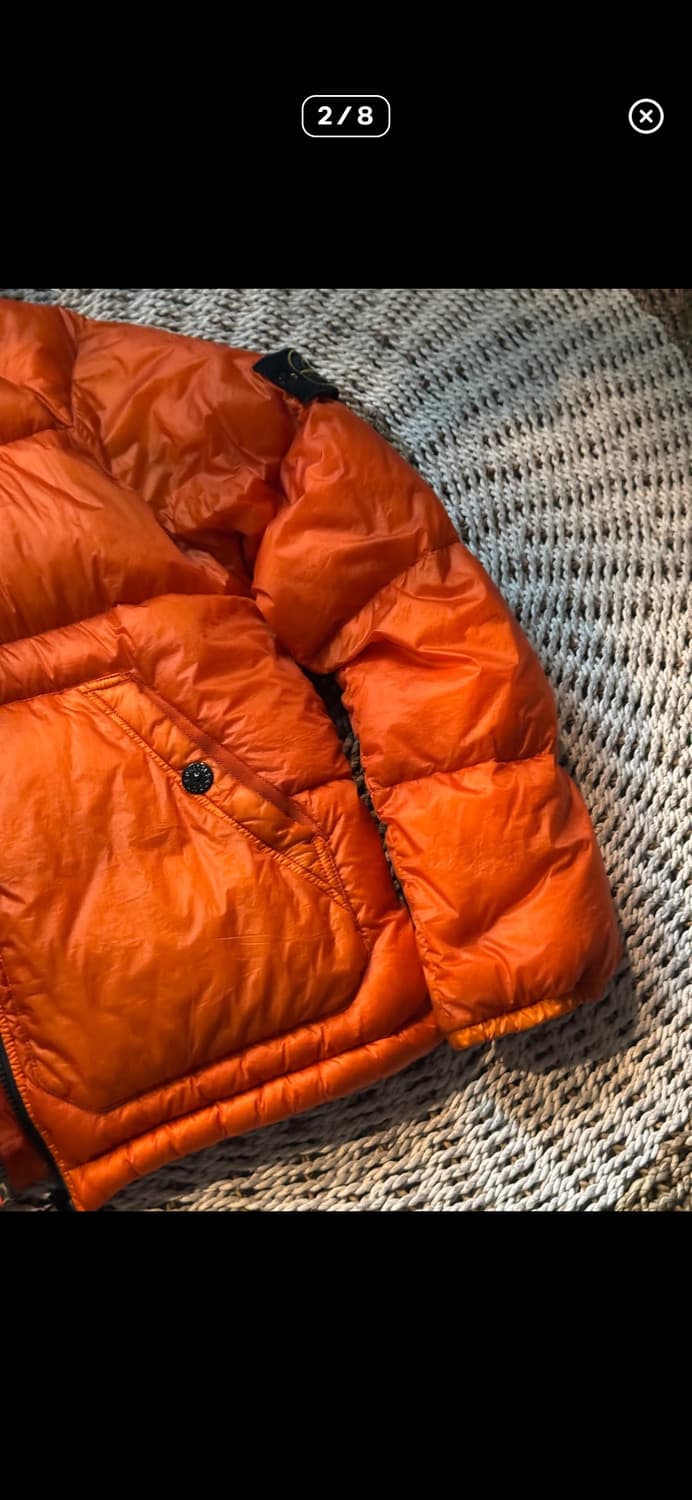 스톤아일랜드 패딩 오렌지 L 상품이미지2