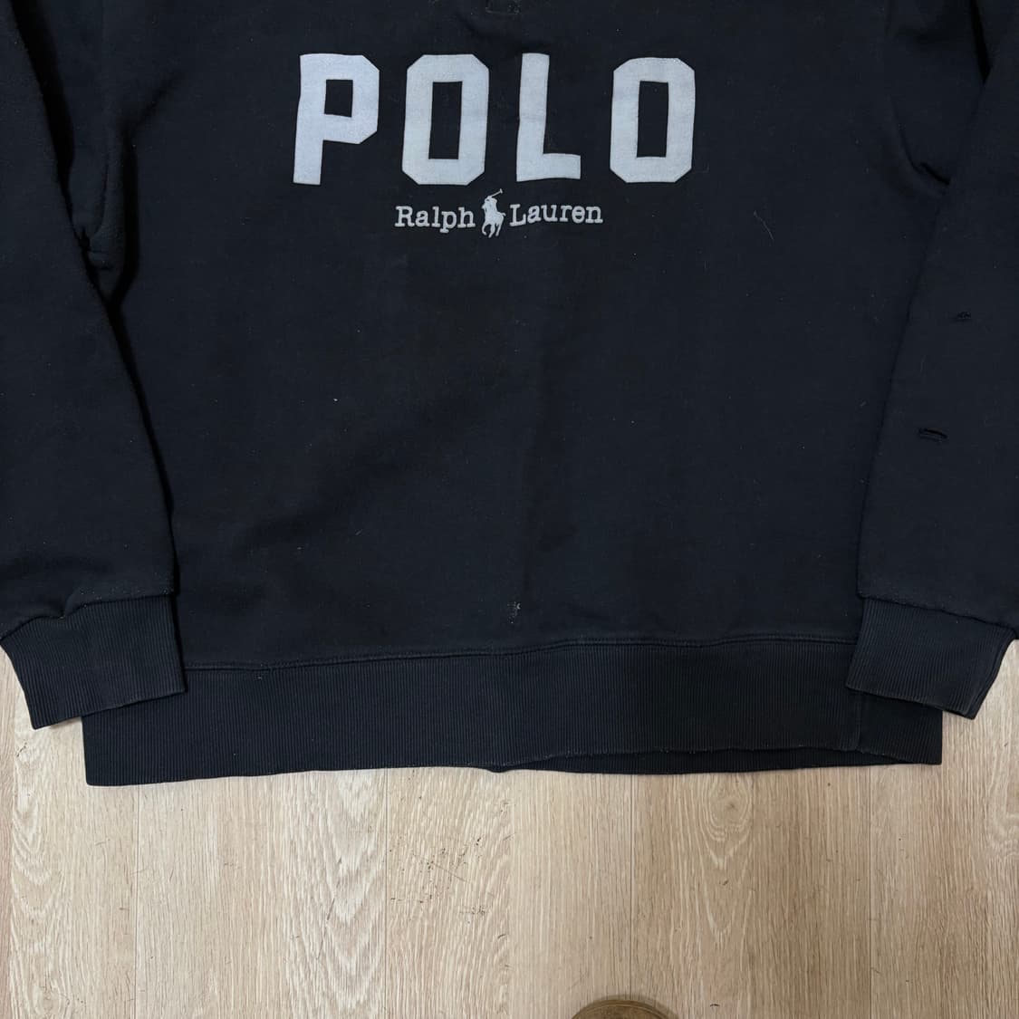 폴로 랄프로렌 빅로고 반집업 맨투맨 M/95  상품이미지3