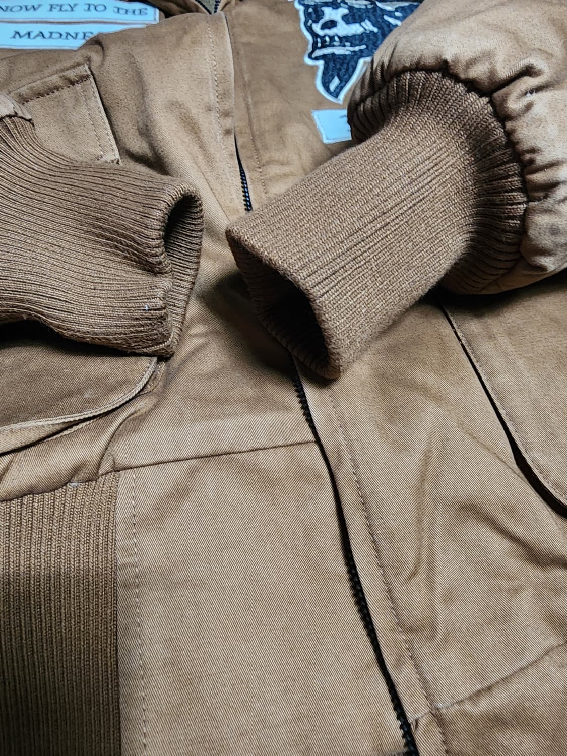 더 매드니스 엠브로이디드 퍼 플라이트 자켓 상품이미지4