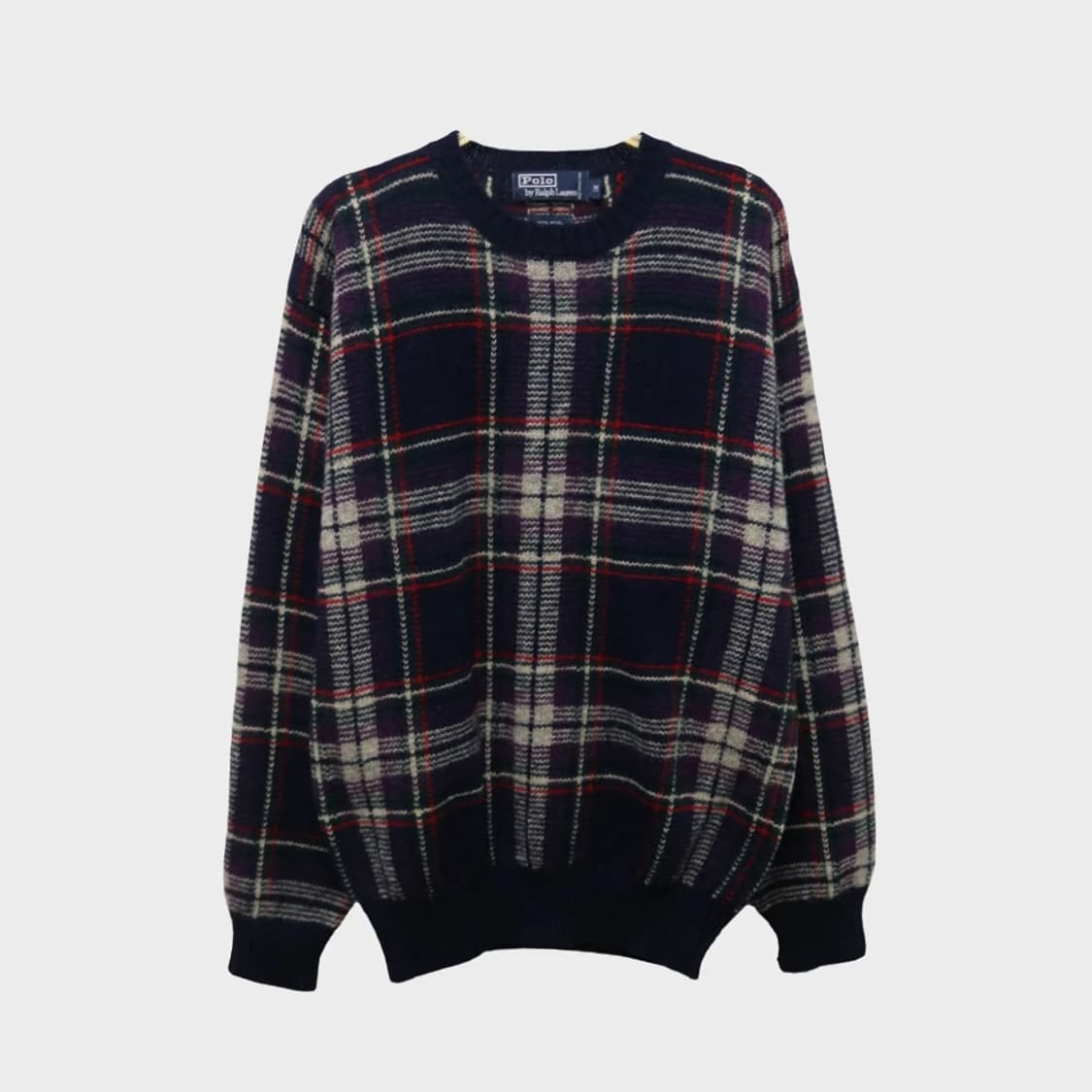 폴로랄프로렌 체크 울 니트 60493 상품이미지1
