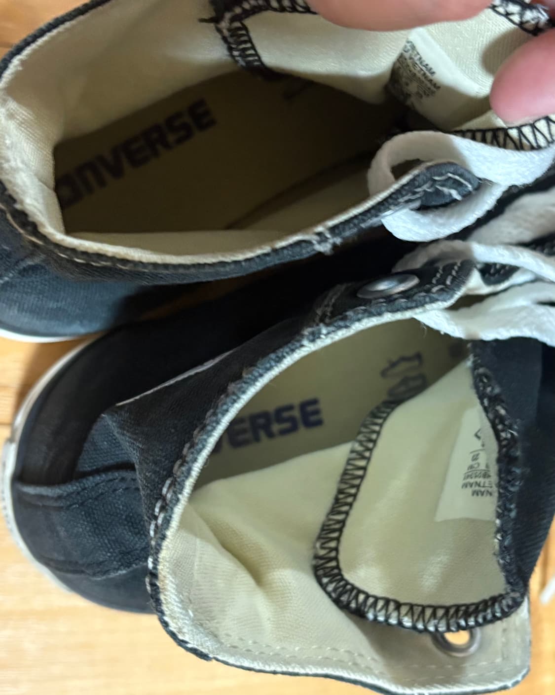 컨버스 척 올스타 하이 블랙 230 판매  상품이미지5