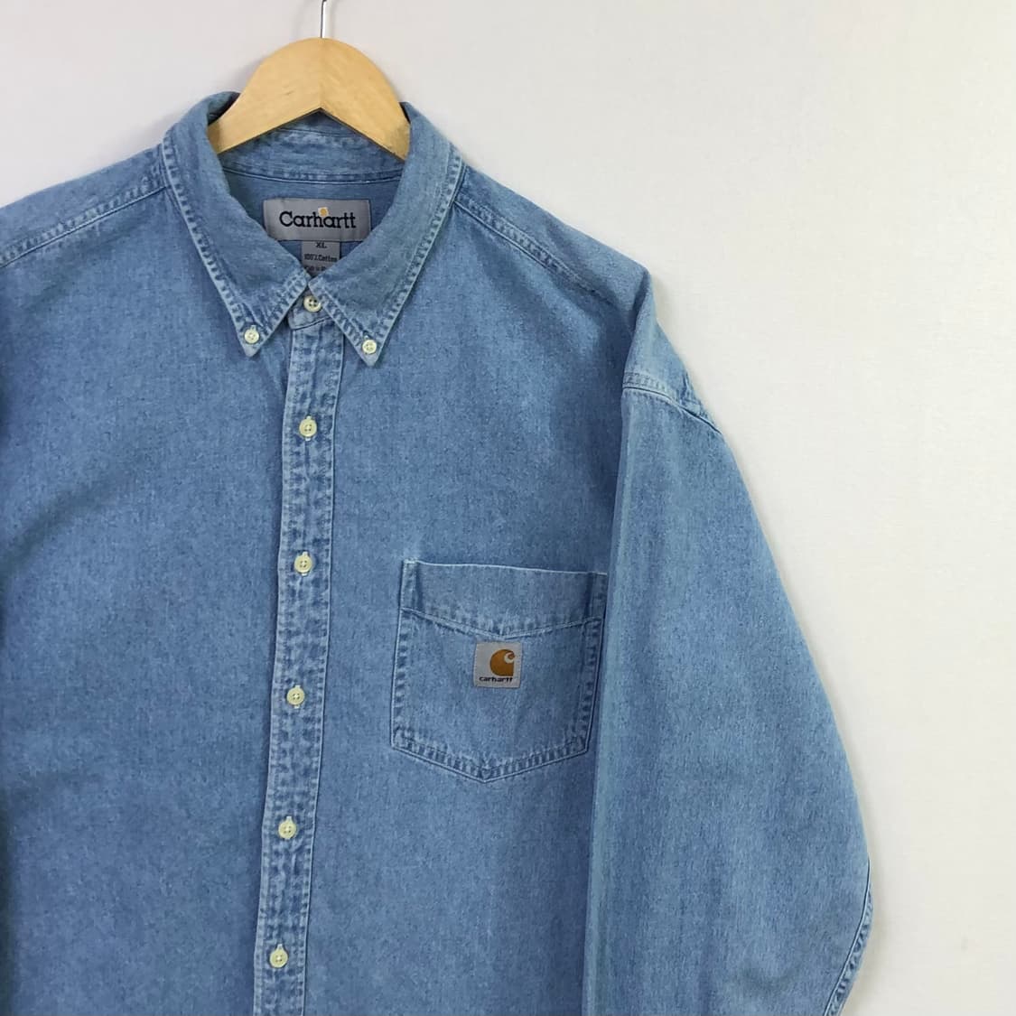 XL 칼하트 데님 셔츠 상품이미지1