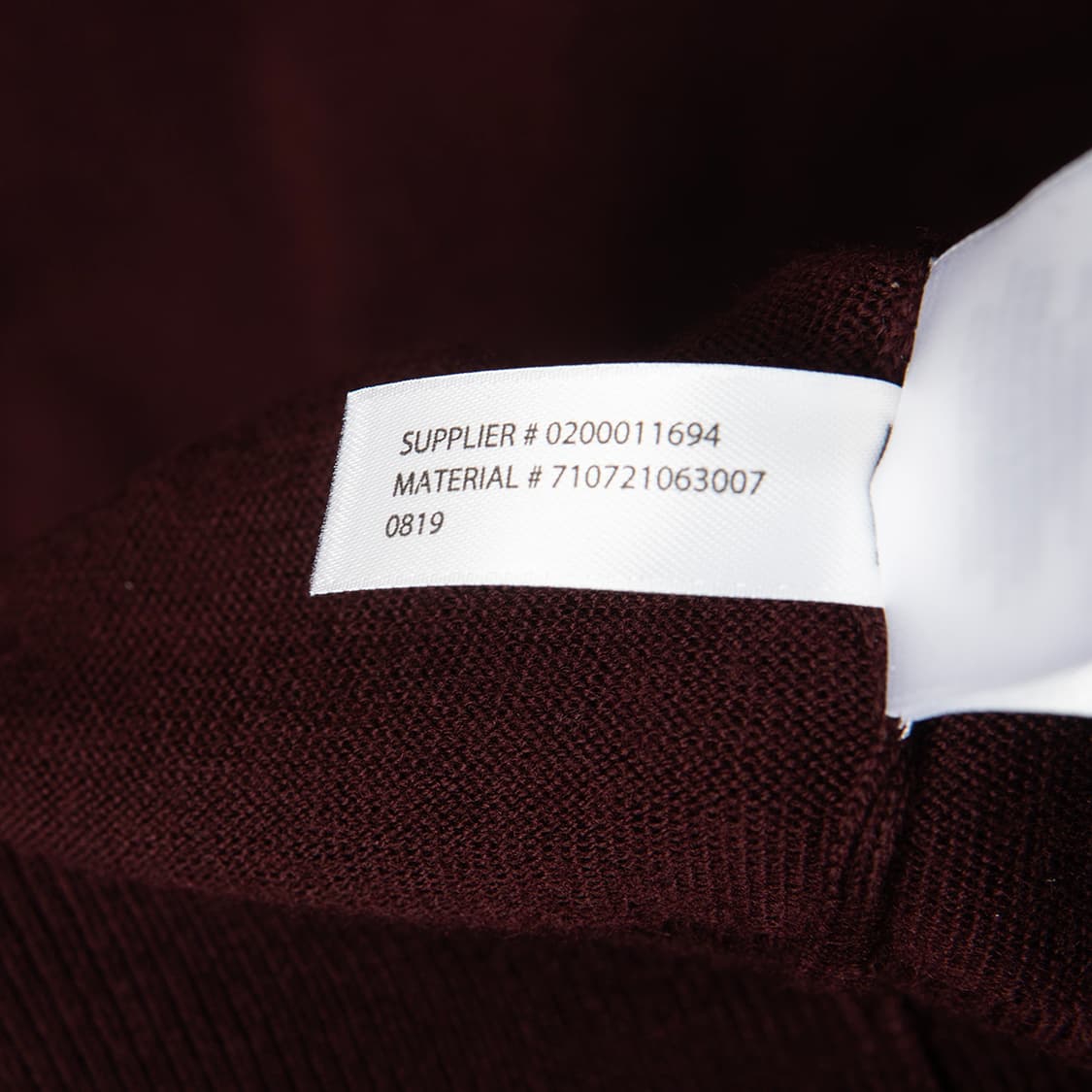 [100] 폴로 랄프로렌 엑스트라 파인 메리노 울 니트 버건디  상품이미지7